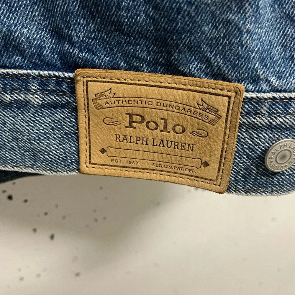 Polo Ralph Lauren denim dungaree jacket - Picture 7 of 8